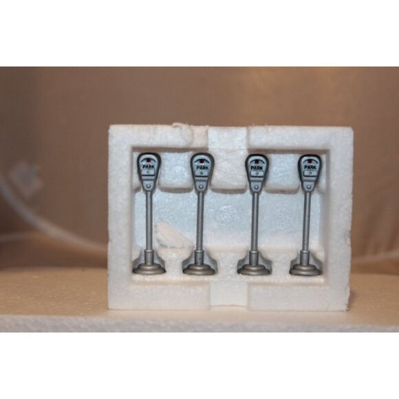 Dept 56 Snow Village - Parking Meters Snow Village - Picture 2 of 3